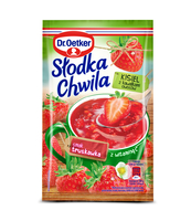 DR. OETKER SŁODKA CHWILA KISIEL TRUSKAWKOWY Z OWOCAMI 31,5G