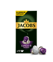 JACOBS LUNGO INTENSO 8 KAWA MIELONA 10 KAPSUŁEK 52 G